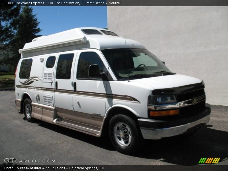 Summit White / Neutral 2003 Chevrolet Express 3500 RV Conversion