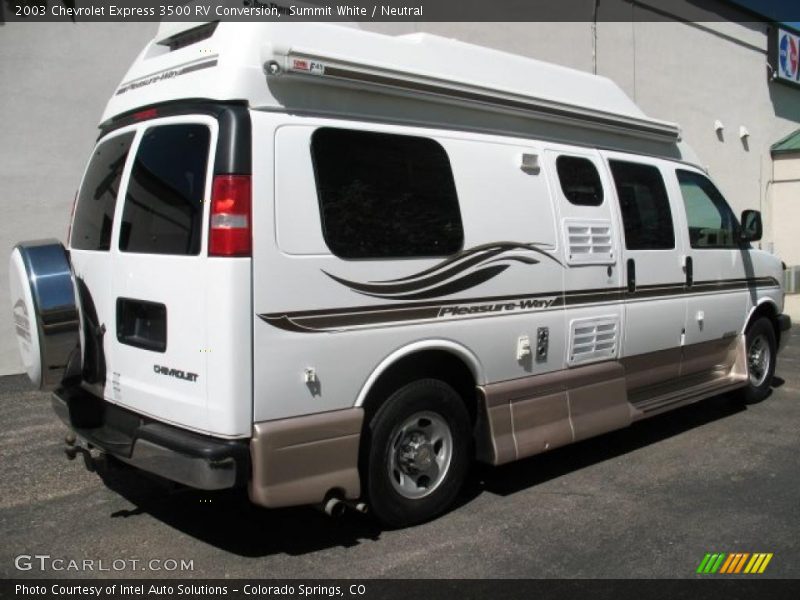 Summit White / Neutral 2003 Chevrolet Express 3500 RV Conversion