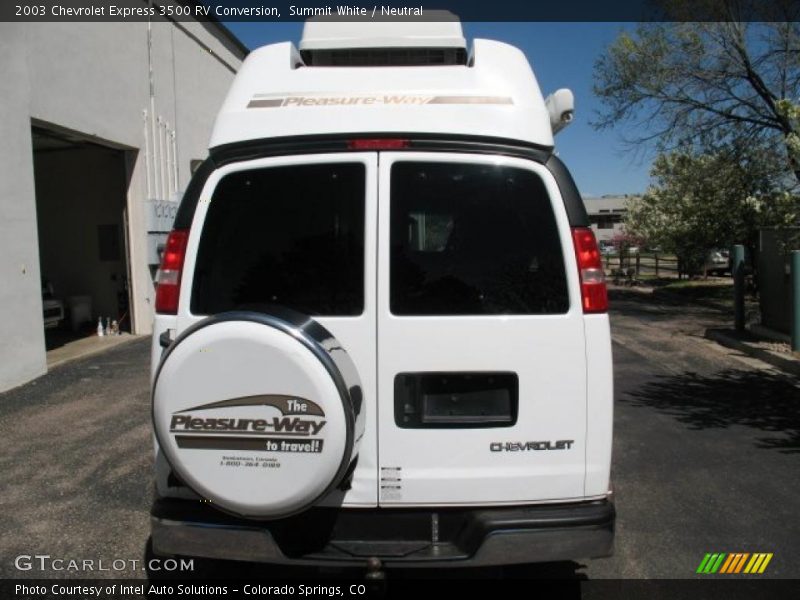 Summit White / Neutral 2003 Chevrolet Express 3500 RV Conversion