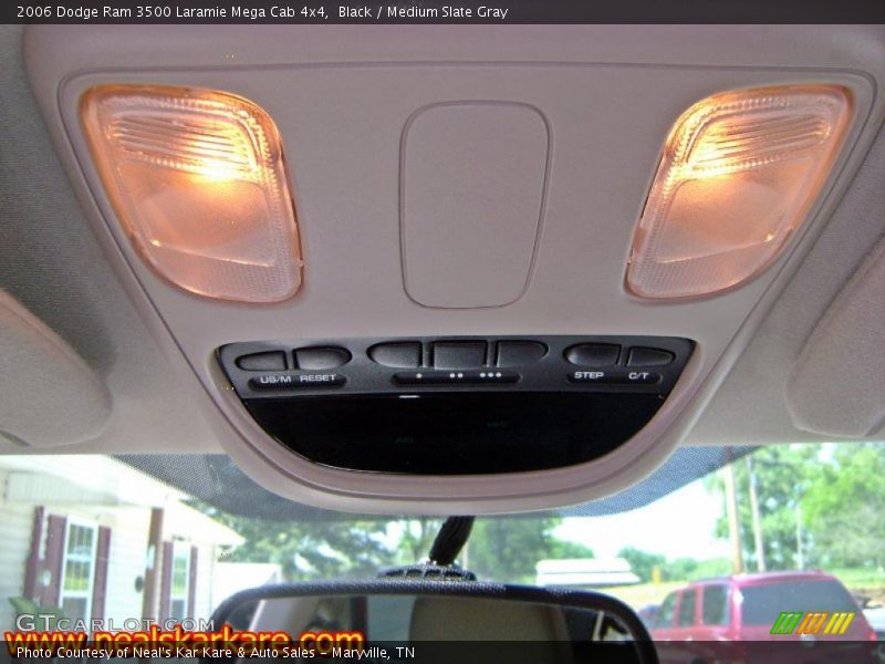 Black / Medium Slate Gray 2006 Dodge Ram 3500 Laramie Mega Cab 4x4