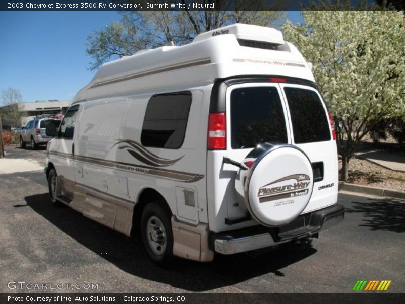 Summit White / Neutral 2003 Chevrolet Express 3500 RV Conversion