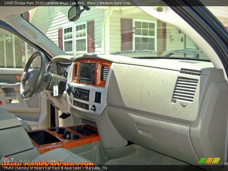 Black / Medium Slate Gray 2006 Dodge Ram 3500 Laramie Mega Cab 4x4
