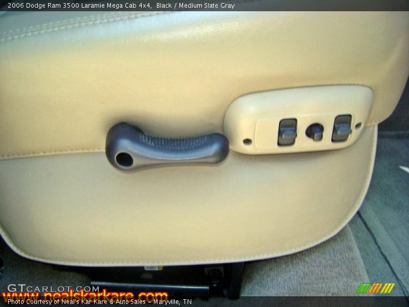 Black / Medium Slate Gray 2006 Dodge Ram 3500 Laramie Mega Cab 4x4