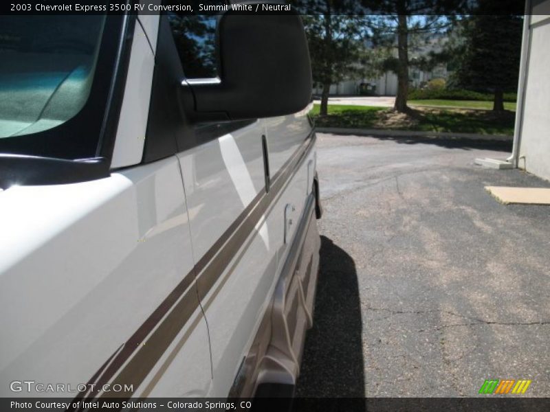Summit White / Neutral 2003 Chevrolet Express 3500 RV Conversion