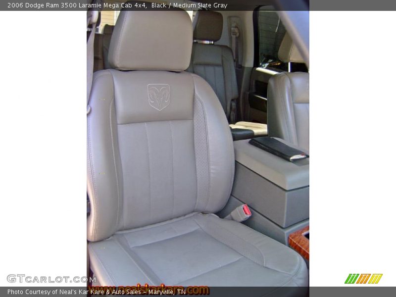 Black / Medium Slate Gray 2006 Dodge Ram 3500 Laramie Mega Cab 4x4