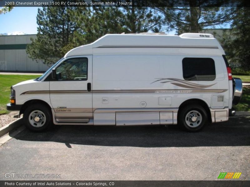 Summit White / Neutral 2003 Chevrolet Express 3500 RV Conversion