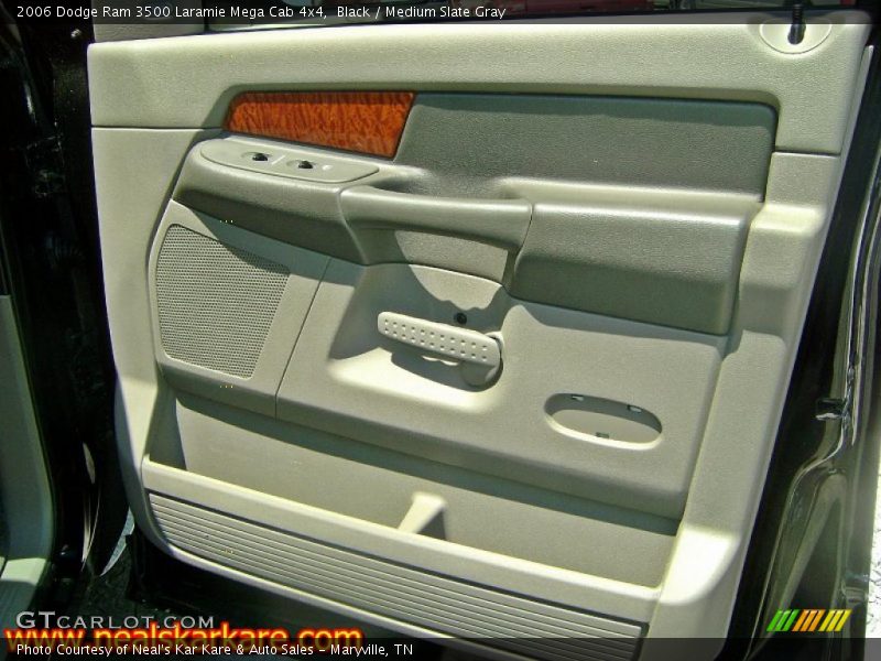 Black / Medium Slate Gray 2006 Dodge Ram 3500 Laramie Mega Cab 4x4