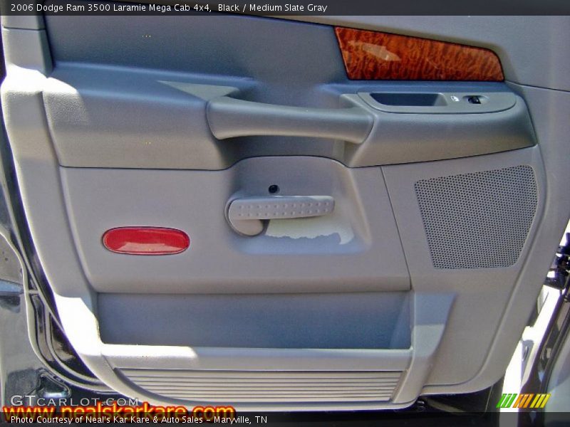 Black / Medium Slate Gray 2006 Dodge Ram 3500 Laramie Mega Cab 4x4