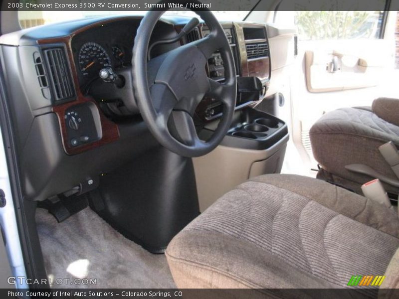 Summit White / Neutral 2003 Chevrolet Express 3500 RV Conversion
