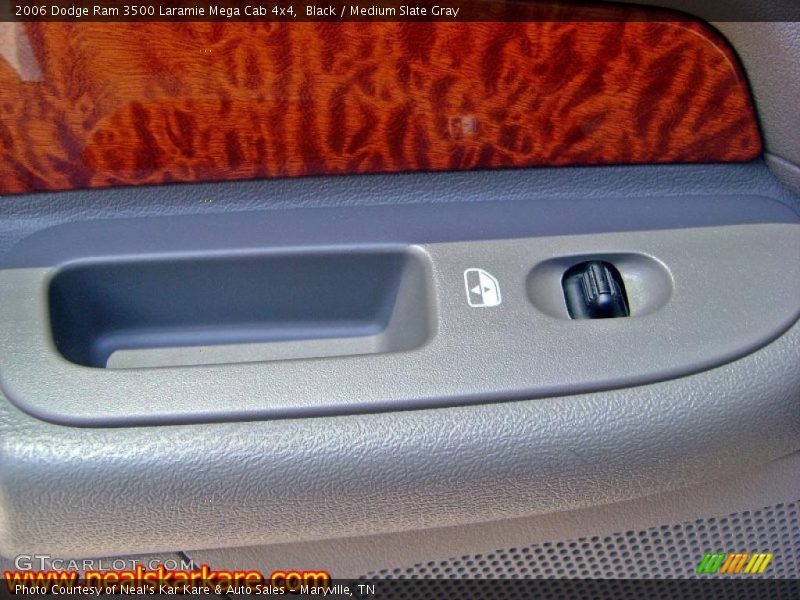 Black / Medium Slate Gray 2006 Dodge Ram 3500 Laramie Mega Cab 4x4