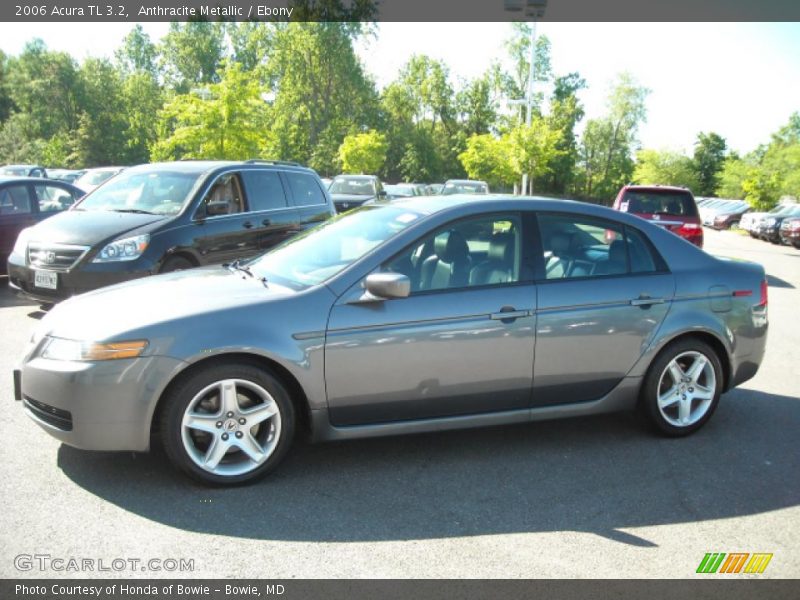 Anthracite Metallic / Ebony 2006 Acura TL 3.2