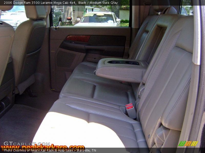 Black / Medium Slate Gray 2006 Dodge Ram 3500 Laramie Mega Cab 4x4