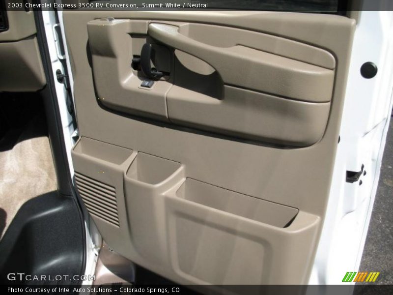 Summit White / Neutral 2003 Chevrolet Express 3500 RV Conversion