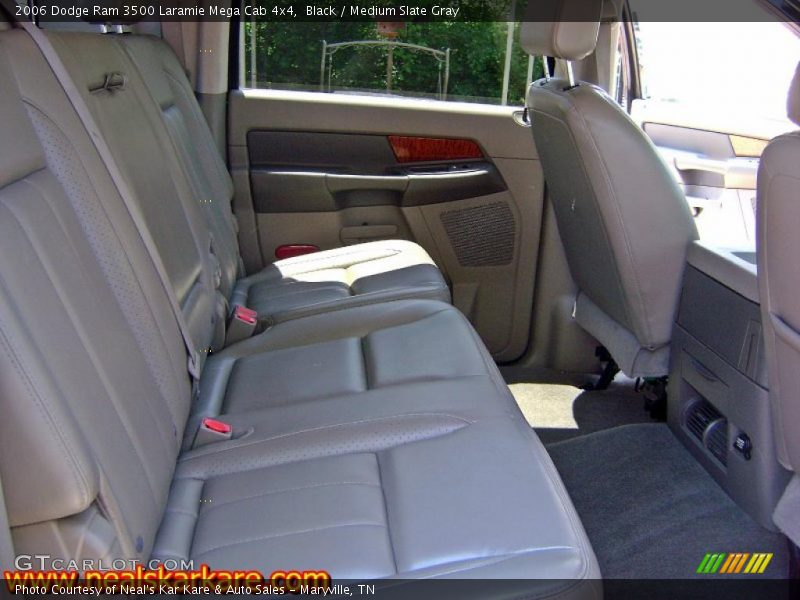 Black / Medium Slate Gray 2006 Dodge Ram 3500 Laramie Mega Cab 4x4