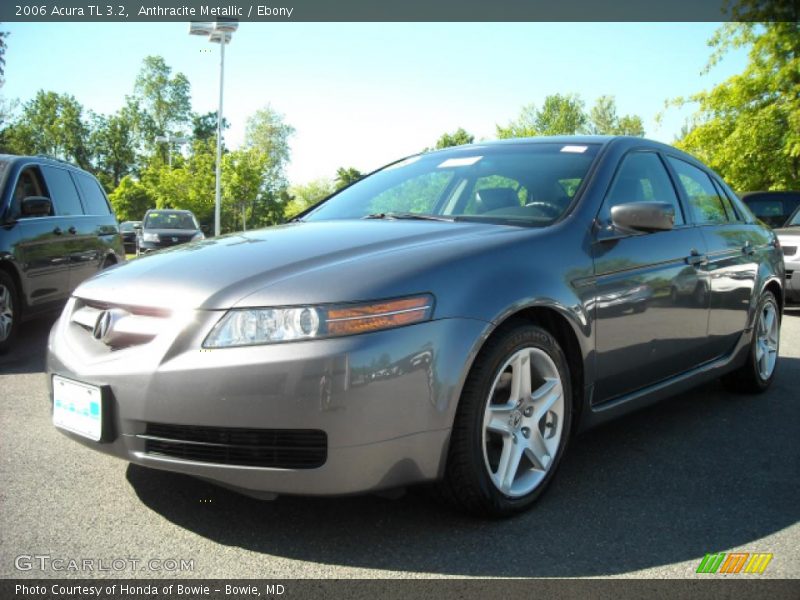 Anthracite Metallic / Ebony 2006 Acura TL 3.2