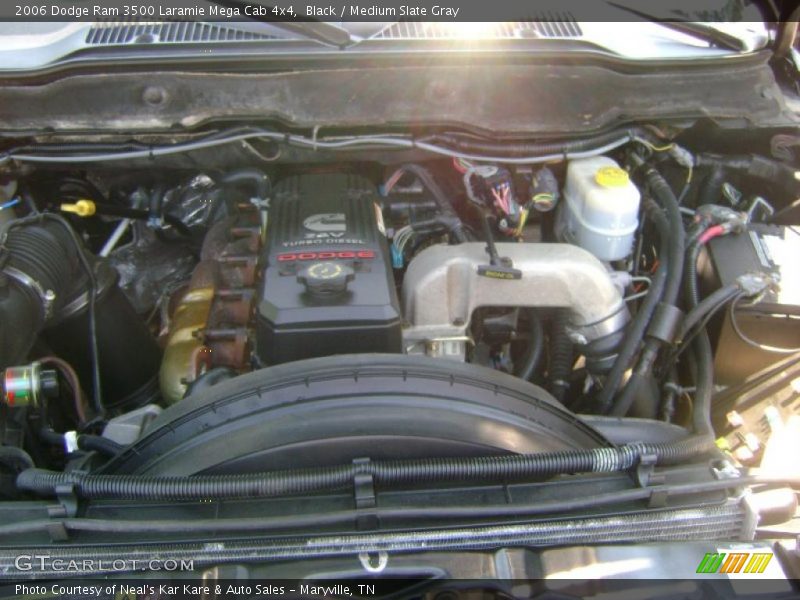 Black / Medium Slate Gray 2006 Dodge Ram 3500 Laramie Mega Cab 4x4