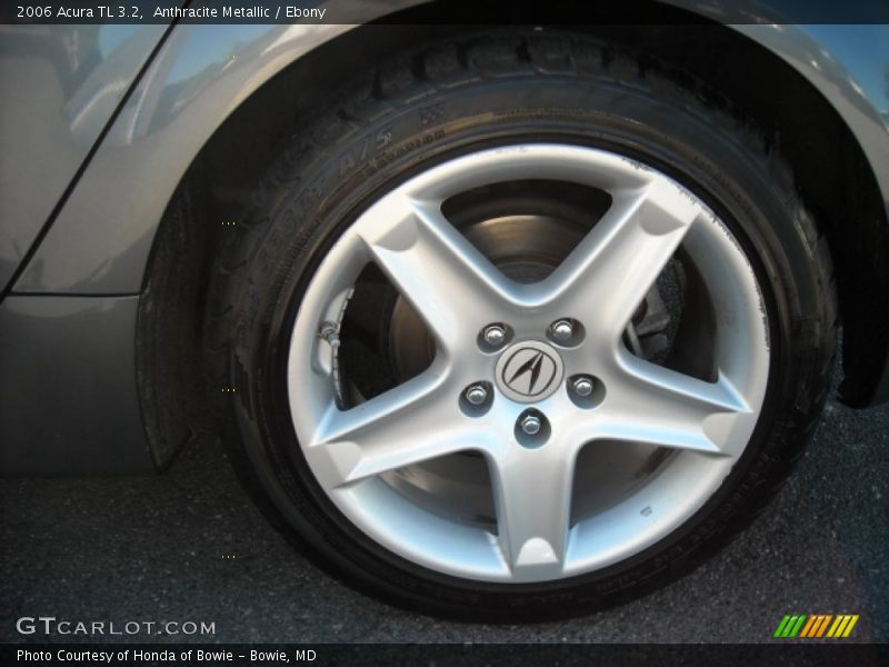 Anthracite Metallic / Ebony 2006 Acura TL 3.2