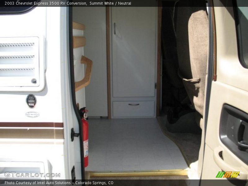 Summit White / Neutral 2003 Chevrolet Express 3500 RV Conversion
