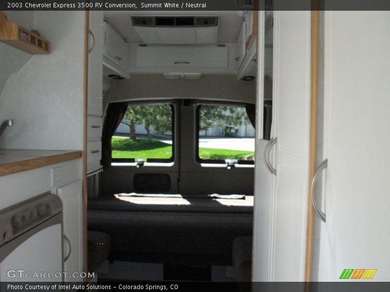 Summit White / Neutral 2003 Chevrolet Express 3500 RV Conversion