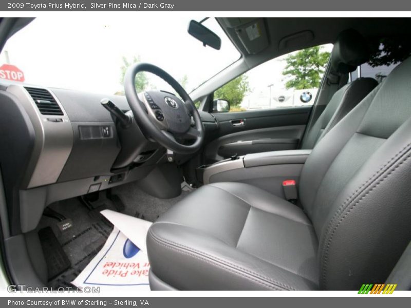 Silver Pine Mica / Dark Gray 2009 Toyota Prius Hybrid