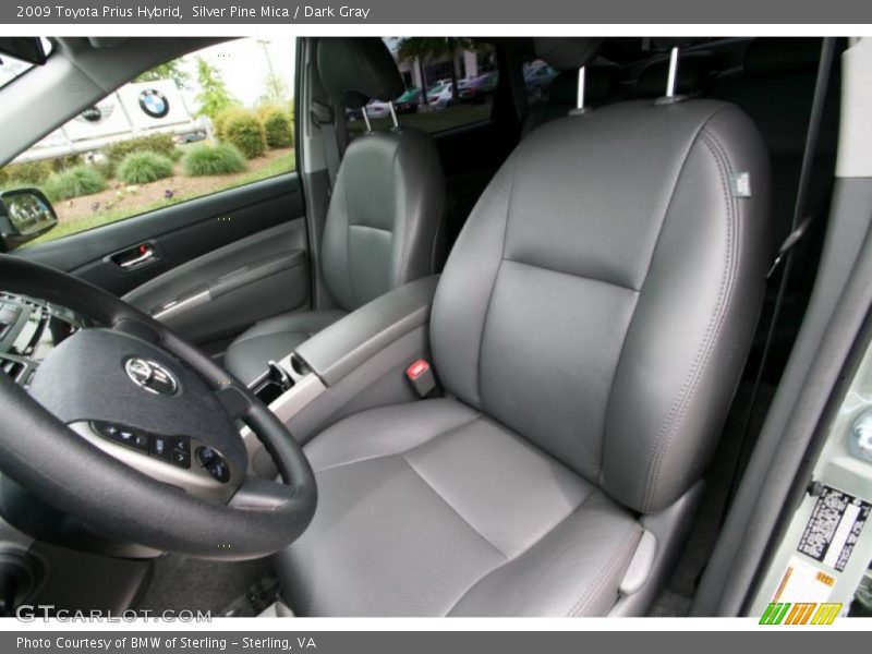 Silver Pine Mica / Dark Gray 2009 Toyota Prius Hybrid