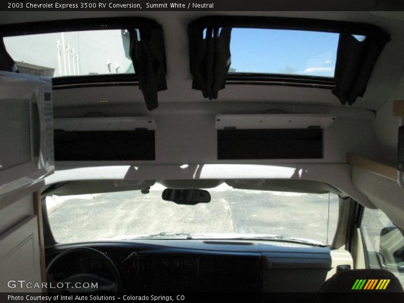 Summit White / Neutral 2003 Chevrolet Express 3500 RV Conversion