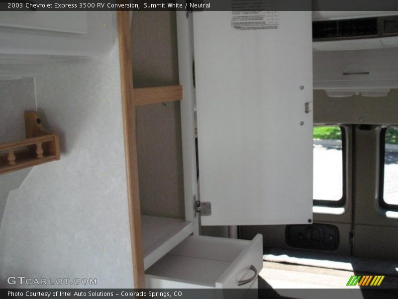 Summit White / Neutral 2003 Chevrolet Express 3500 RV Conversion