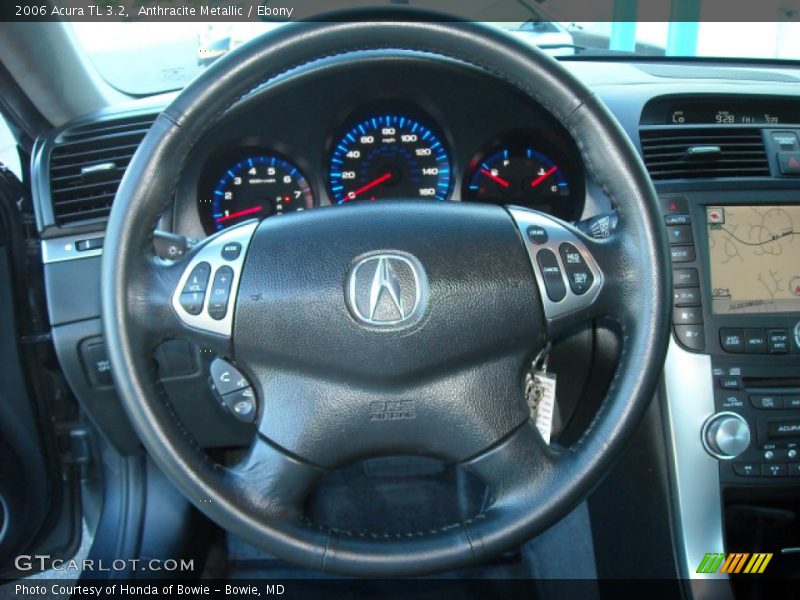 Anthracite Metallic / Ebony 2006 Acura TL 3.2
