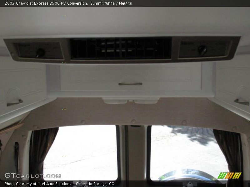 Summit White / Neutral 2003 Chevrolet Express 3500 RV Conversion