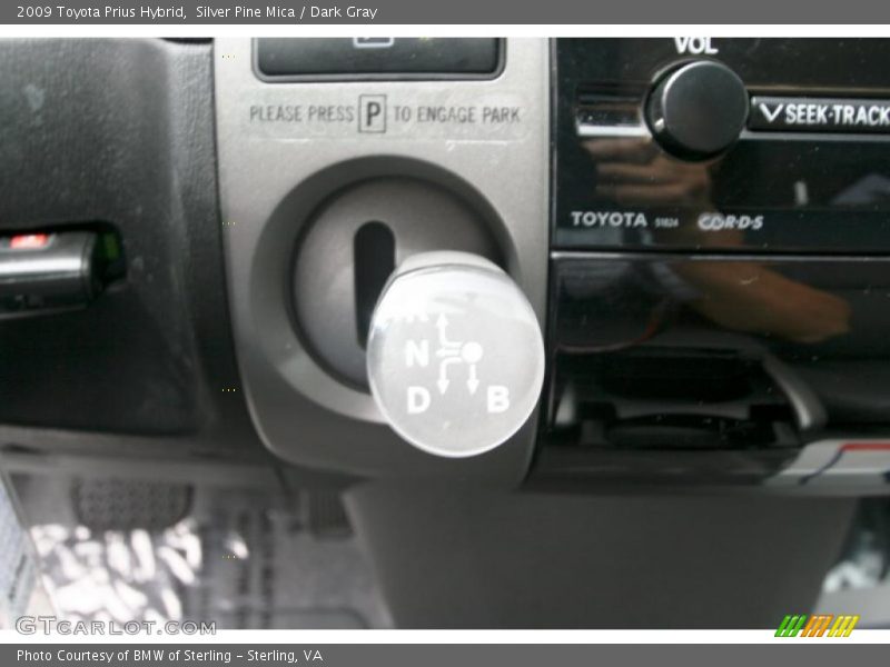 Silver Pine Mica / Dark Gray 2009 Toyota Prius Hybrid