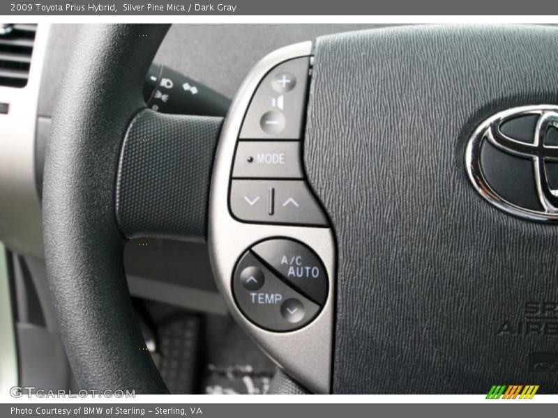 Silver Pine Mica / Dark Gray 2009 Toyota Prius Hybrid