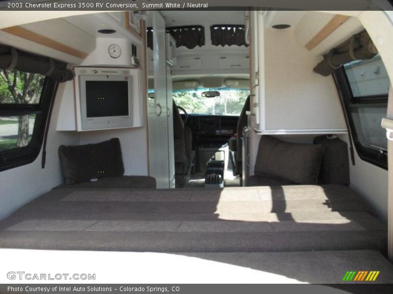 Summit White / Neutral 2003 Chevrolet Express 3500 RV Conversion