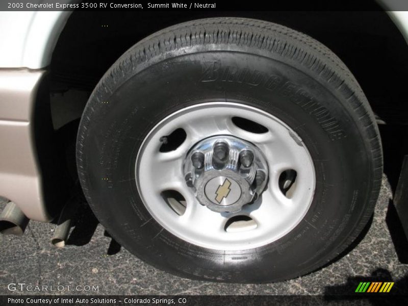 Summit White / Neutral 2003 Chevrolet Express 3500 RV Conversion