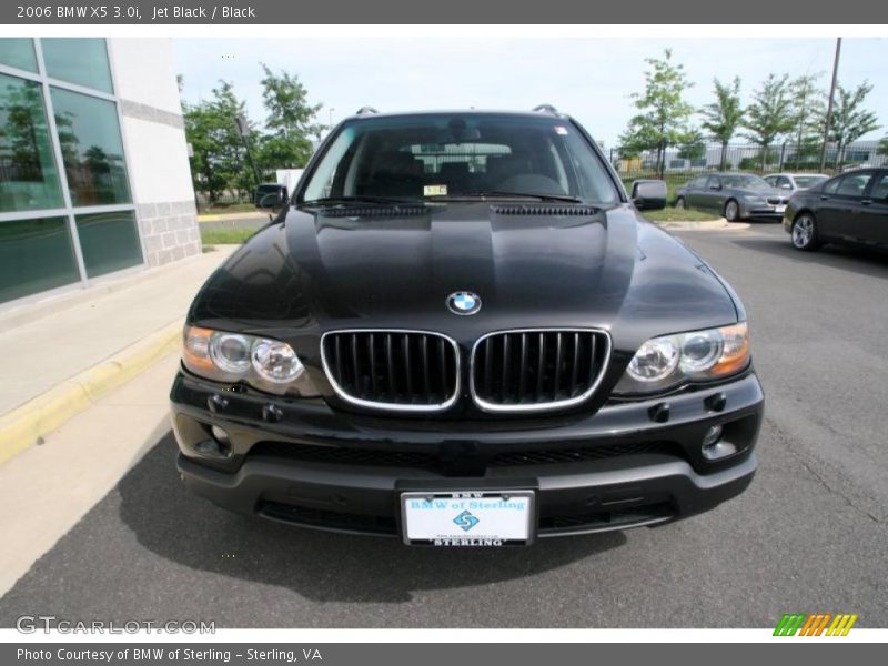 Jet Black / Black 2006 BMW X5 3.0i