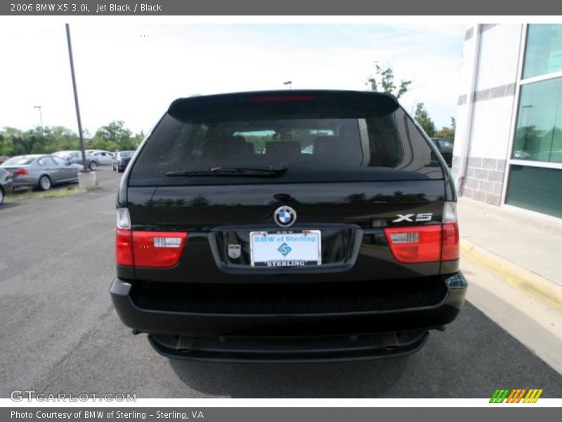 Jet Black / Black 2006 BMW X5 3.0i