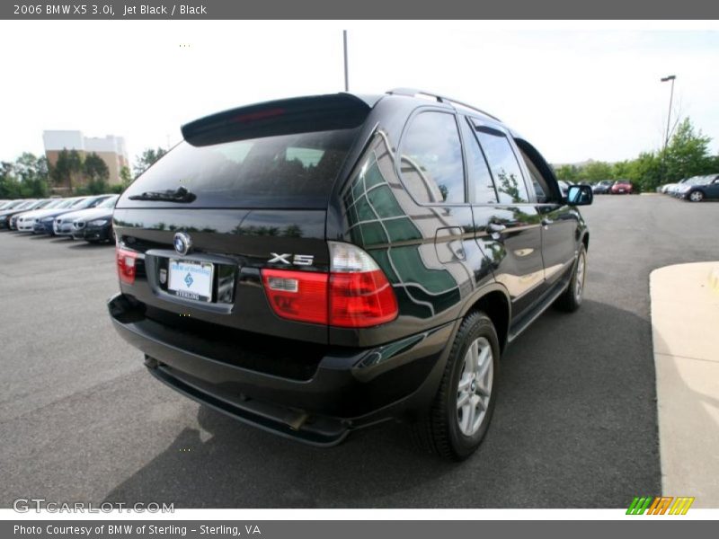 Jet Black / Black 2006 BMW X5 3.0i