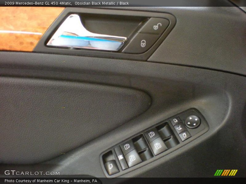 Obsidian Black Metallic / Black 2009 Mercedes-Benz GL 450 4Matic