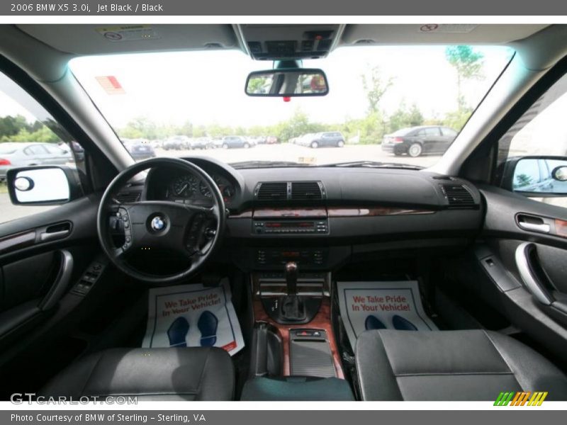 Jet Black / Black 2006 BMW X5 3.0i