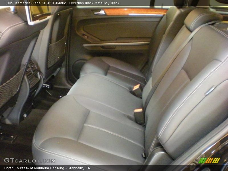 Obsidian Black Metallic / Black 2009 Mercedes-Benz GL 450 4Matic