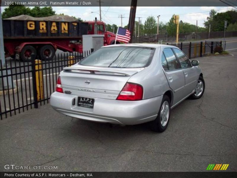 Platinum Metallic / Dusk 2001 Nissan Altima GXE