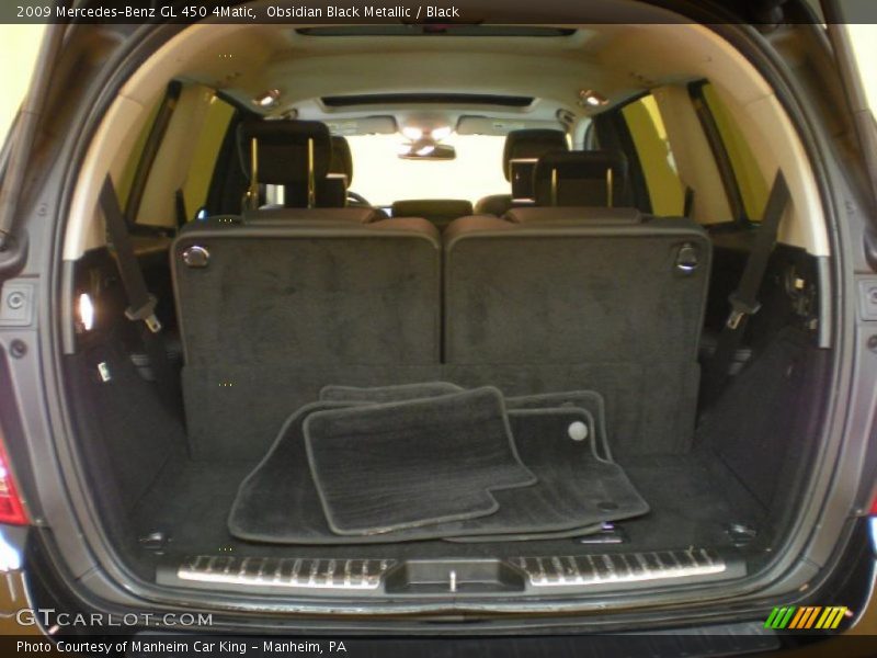 Obsidian Black Metallic / Black 2009 Mercedes-Benz GL 450 4Matic