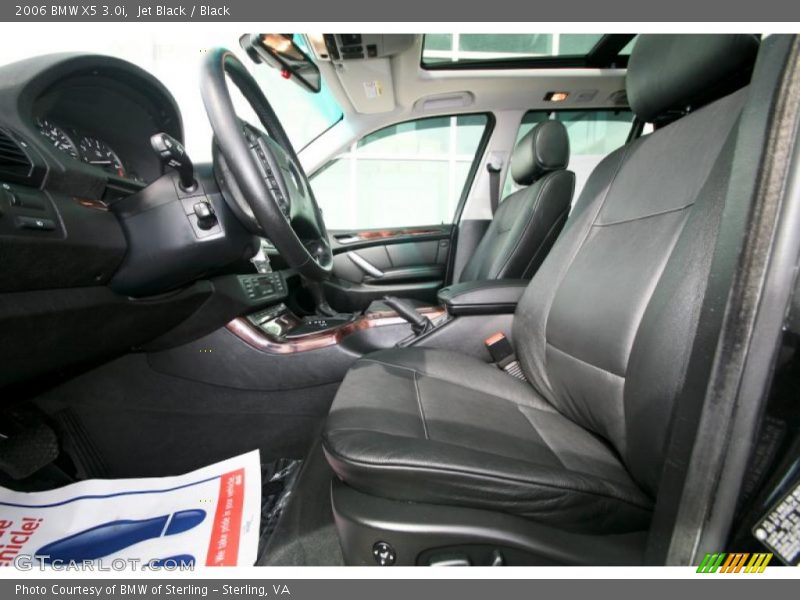 Jet Black / Black 2006 BMW X5 3.0i