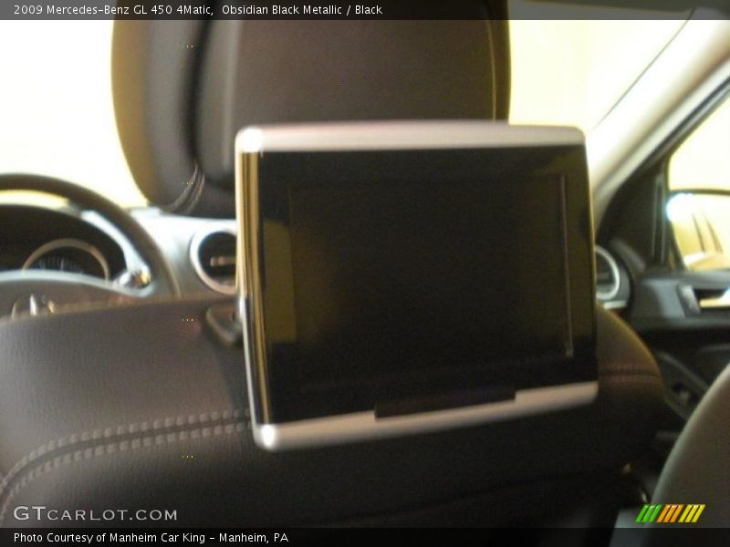 Obsidian Black Metallic / Black 2009 Mercedes-Benz GL 450 4Matic