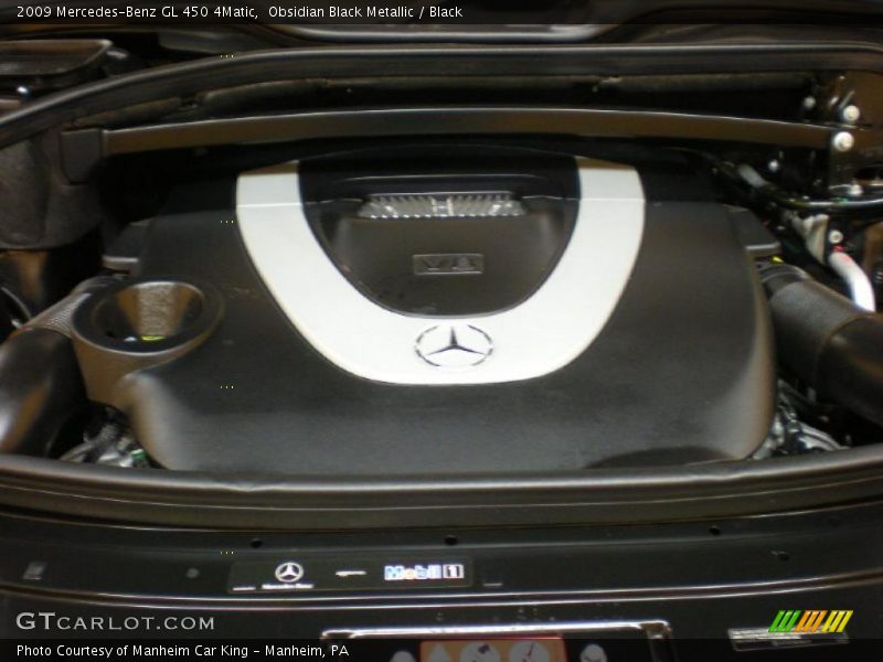 Obsidian Black Metallic / Black 2009 Mercedes-Benz GL 450 4Matic