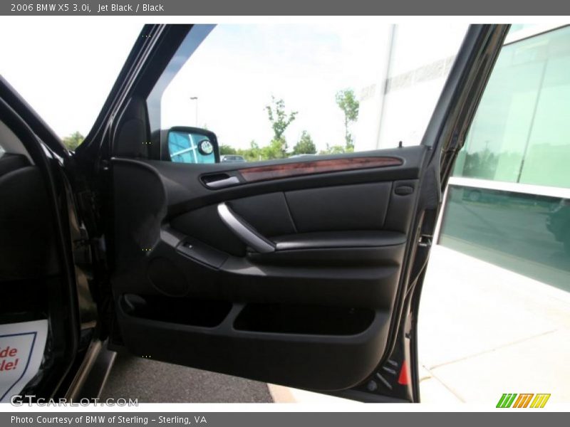 Jet Black / Black 2006 BMW X5 3.0i