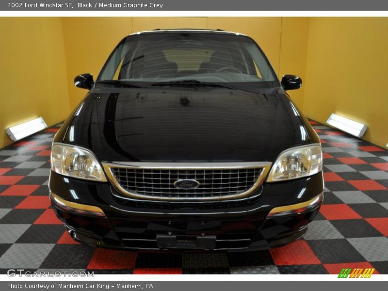 Black / Medium Graphite Grey 2002 Ford Windstar SE
