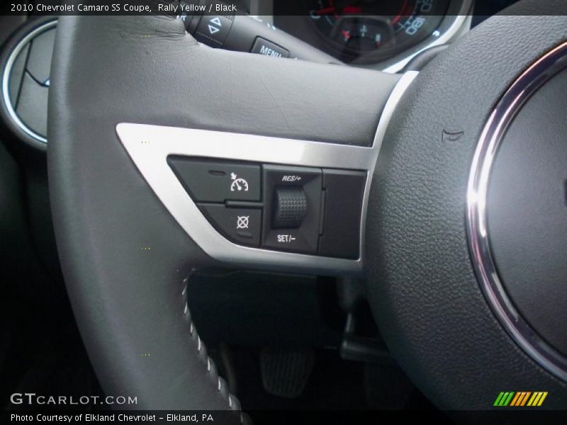 Rally Yellow / Black 2010 Chevrolet Camaro SS Coupe