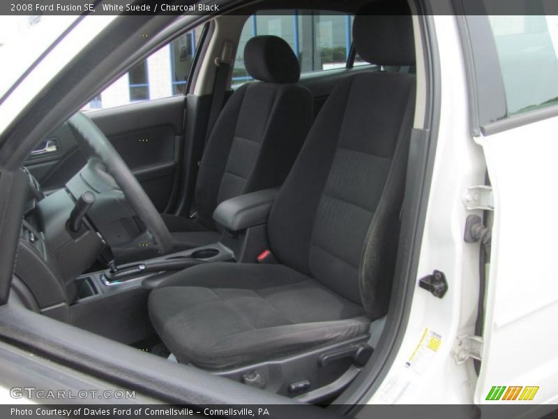 White Suede / Charcoal Black 2008 Ford Fusion SE