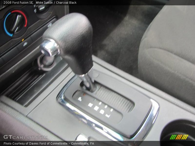 White Suede / Charcoal Black 2008 Ford Fusion SE