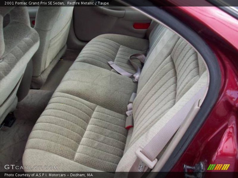 Redfire Metallic / Taupe 2001 Pontiac Grand Prix SE Sedan